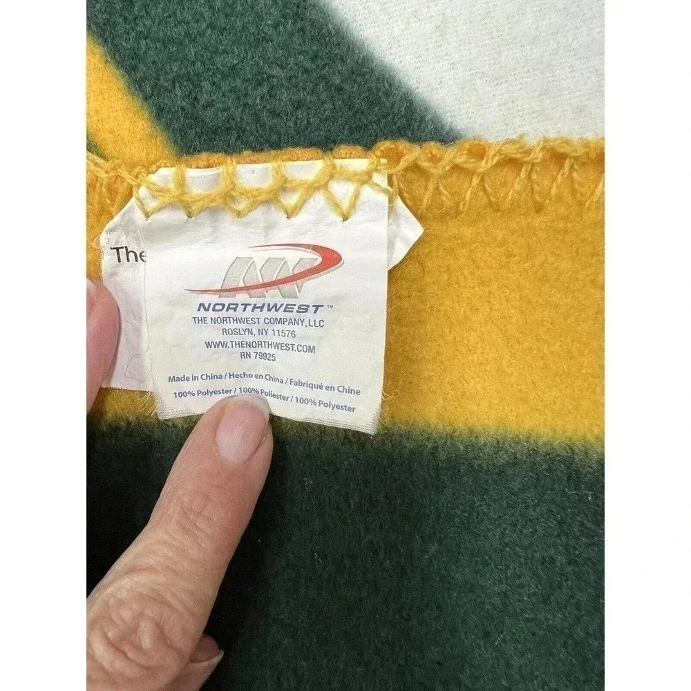 2013 Green Bay Packers Northwest Company Throw Blanket 62.5